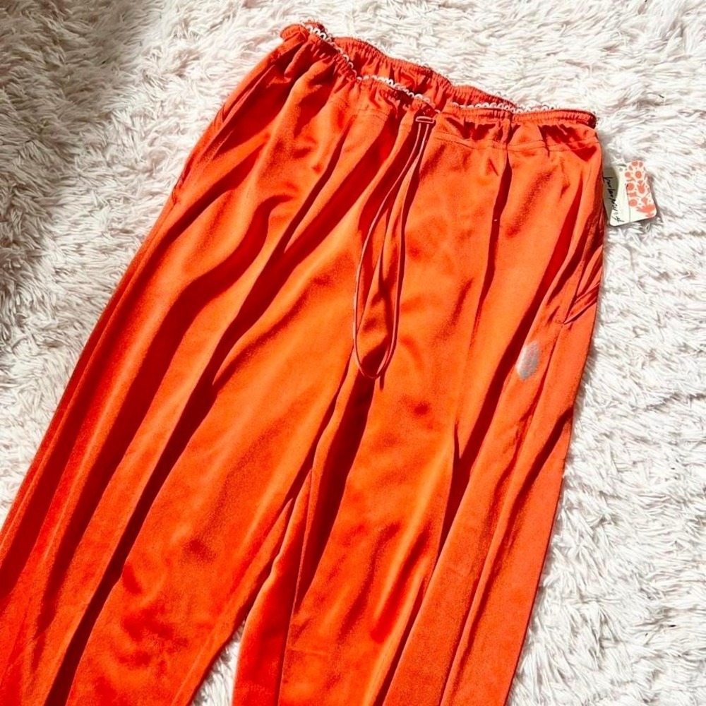 Free People Movement Vivid Statement Boho Lounge Pants Women's L Cottage Core - Picture 2 of 7